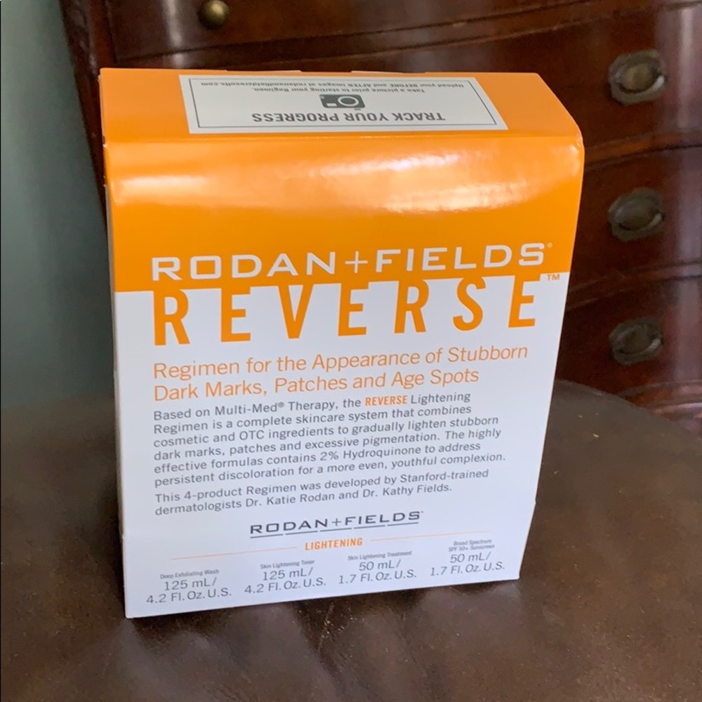 Rodan & Fields Reverse lightening regimen